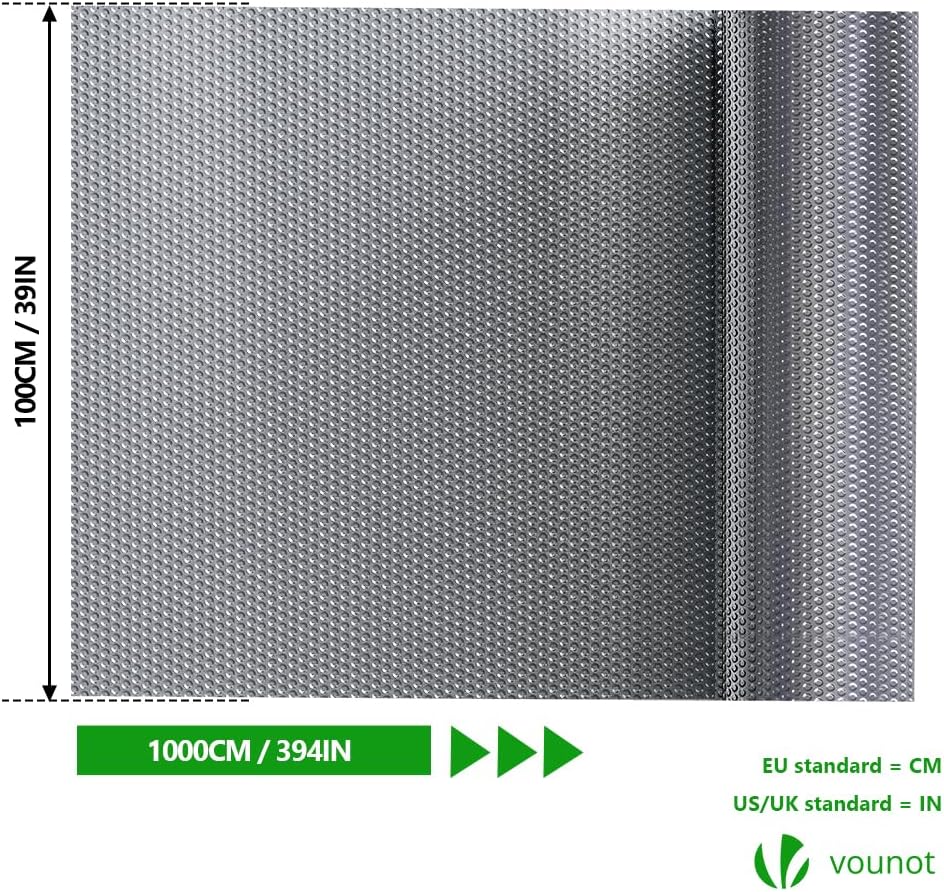 Isolierfolie Alu-Luftpolster 10m x 1m, 10m x 100cm