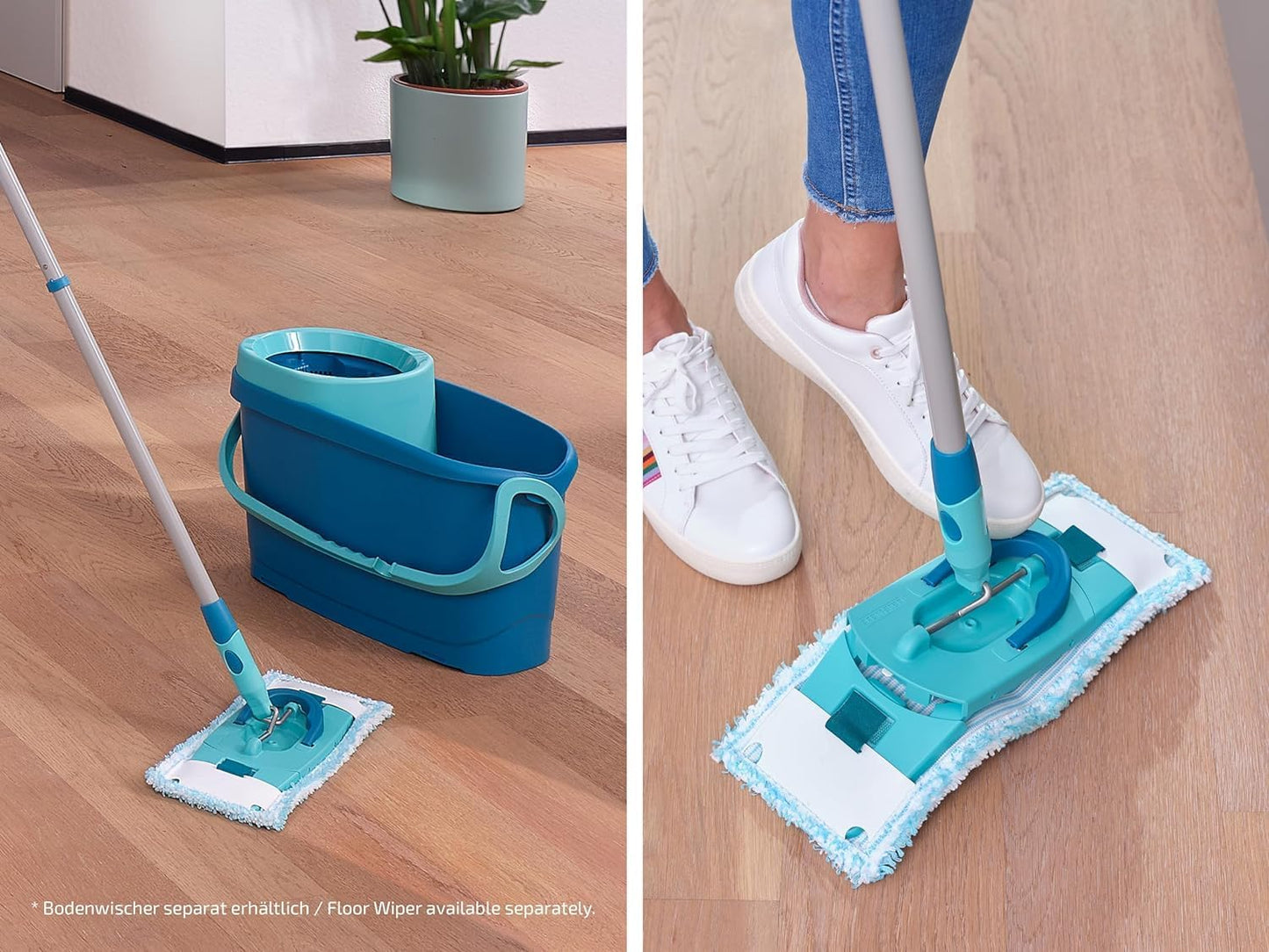 2er Set Wischbezug CLEAN TWIST M Ergo micro duo, 2er Set Allrounder Ergo 2.0