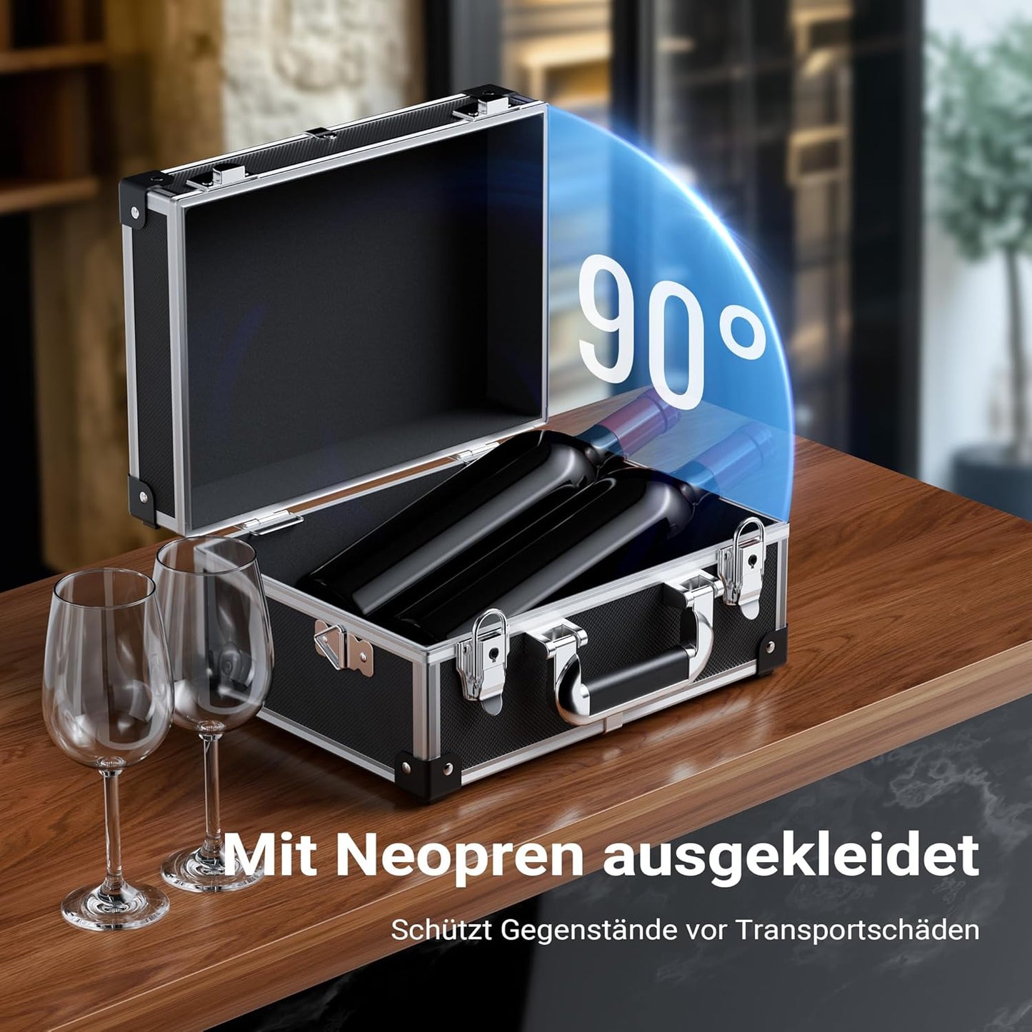 Universalkoffer, Schwarz Set 1-tlg.
