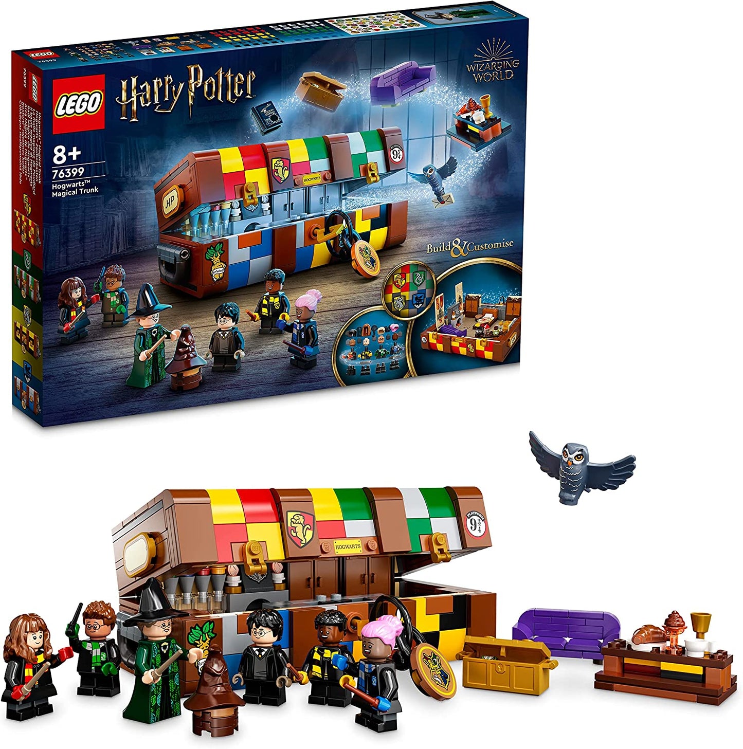 76399 Harry Potter Hogwarts Zauberkoffer, Konstruktionsspielzeug