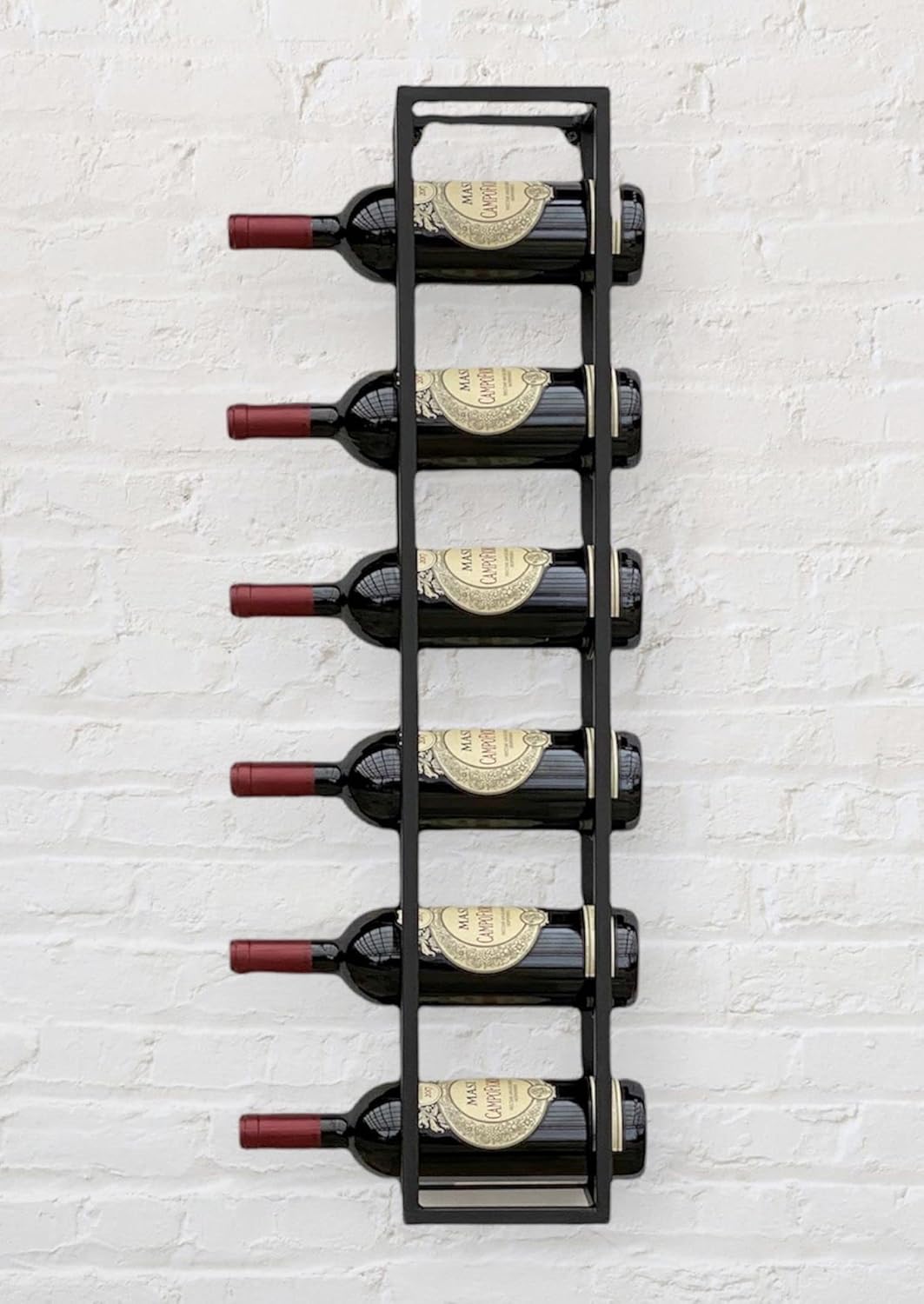 Weinregal für die Wandmontage