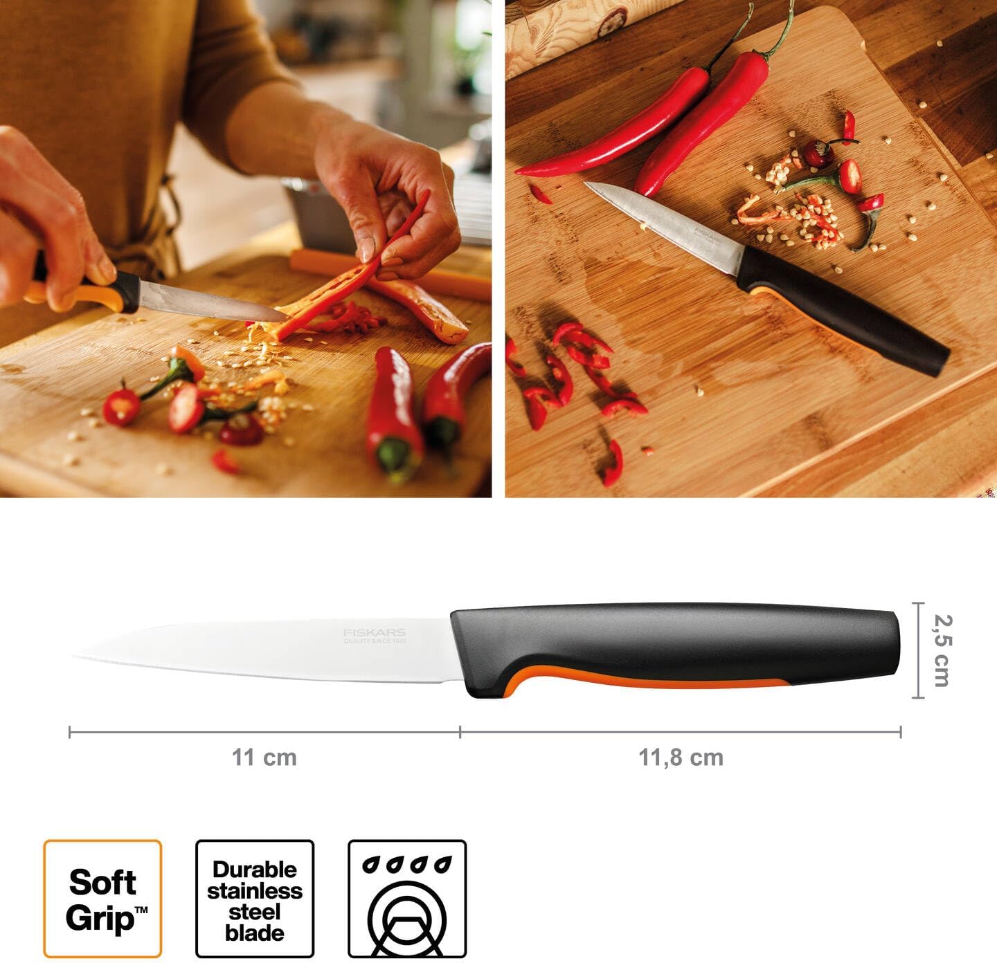 Küchenmesser-Set, Kuchenmesser 2 Tlg