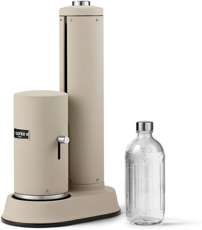 Carbonator Pro Wassersprudler mit Glasflasche, Sand