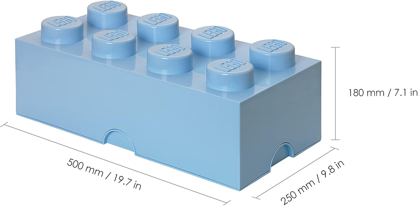 Brick Aufbewahrungsbox, Hellblau