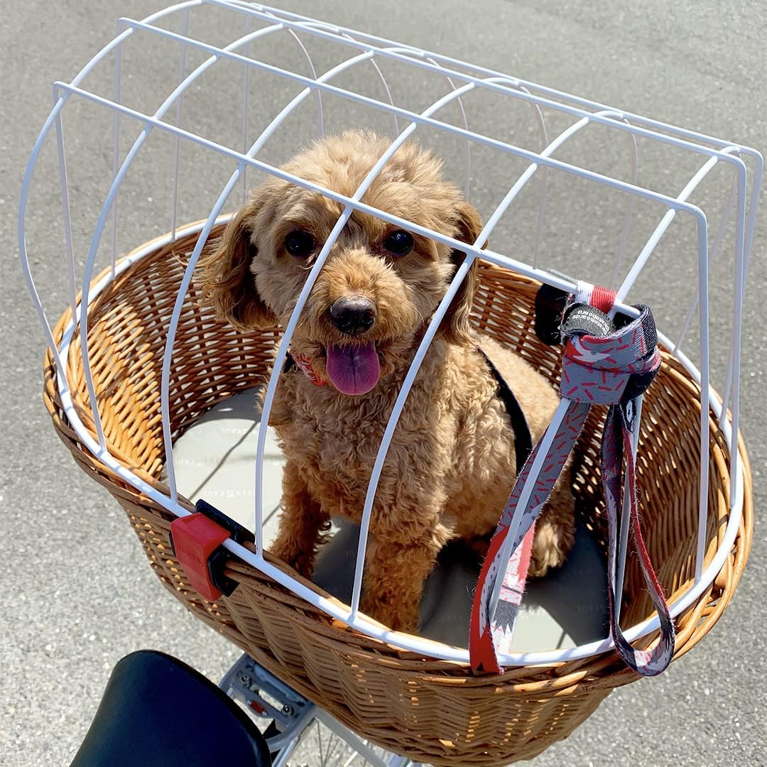 KlickFix Velokorb für Hunde, Braun