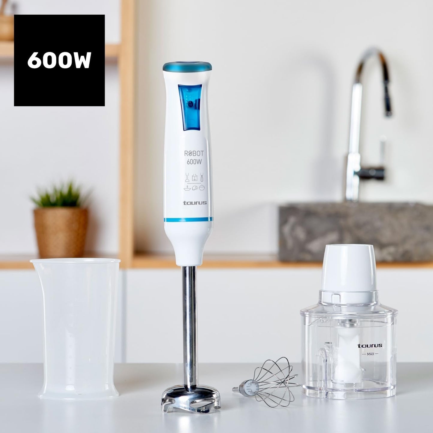 Robot 600 Plus, 600W | 3 Zubehörteile