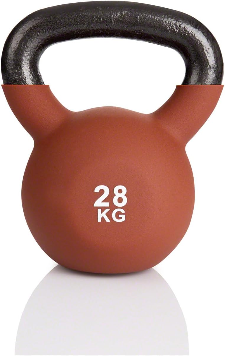 28 kg Kugelhantel für Fitness-Workouts, Braun
