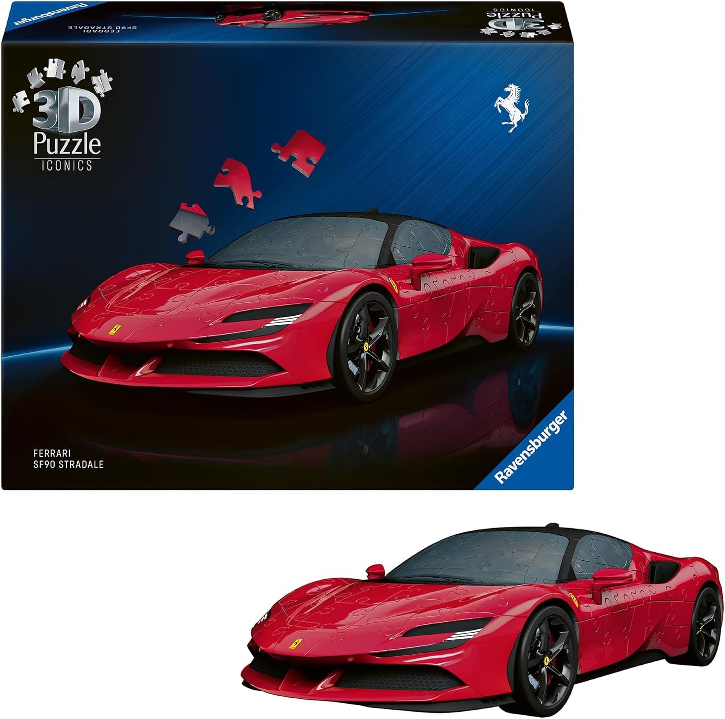 3D Puzzle Iconics: Ferrari SF90 Stradale, Iconics (Neuauflage)
