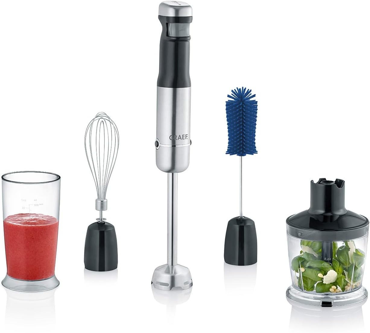 Kabelloser Akku-Stabmixer HB802 mit Zubehör-Set