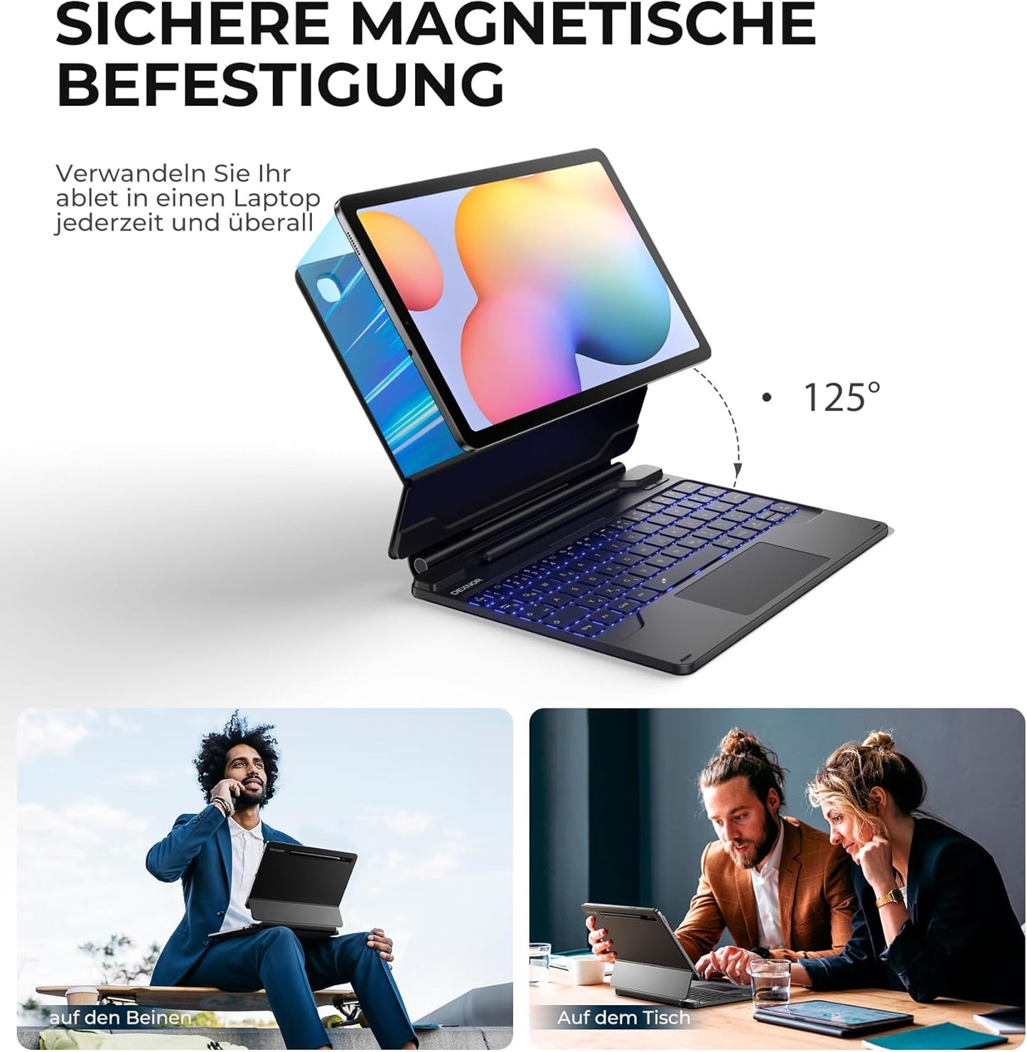 Tastaturhülle für Galaxy Tab S6 Lite
