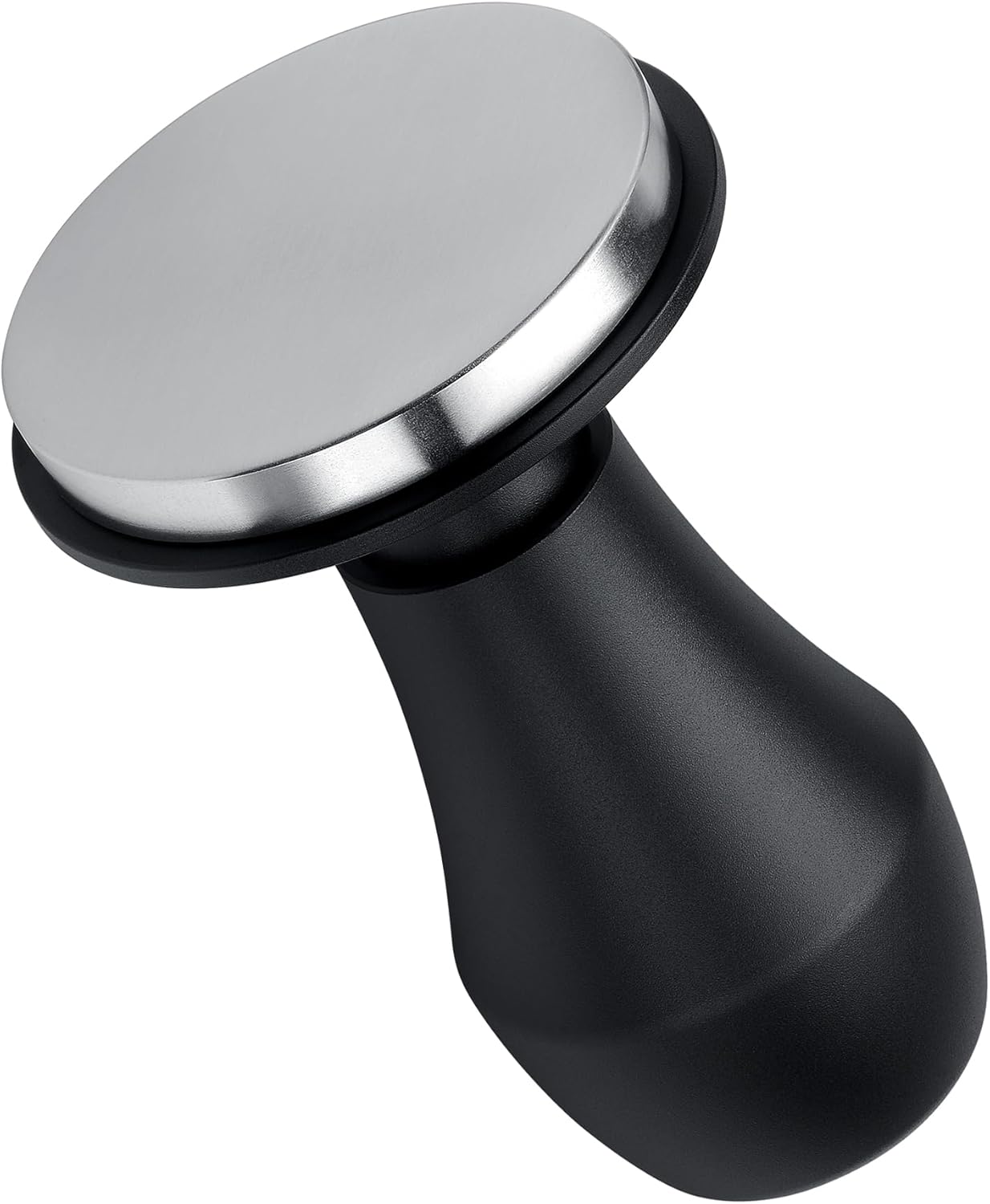 Kaffeestampfer mit Klick-Feedback, Schwarz 58.5mm Flat Base