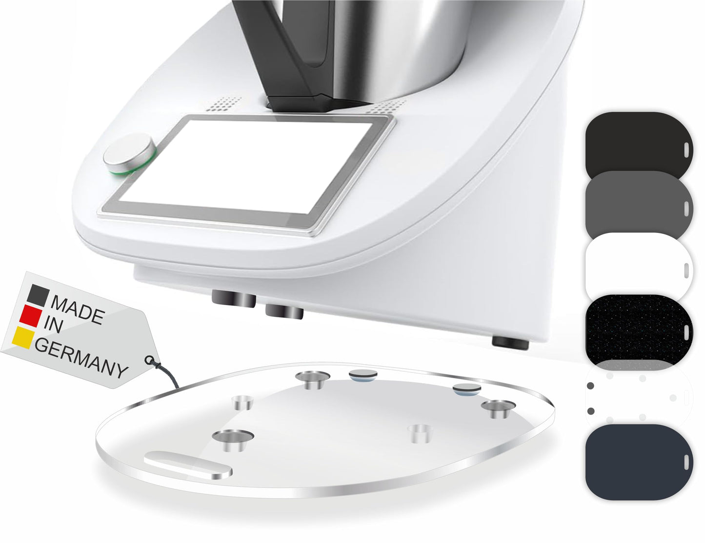 Gleitbrett für Thermomix TM5, TM6 & TM31, Transparent