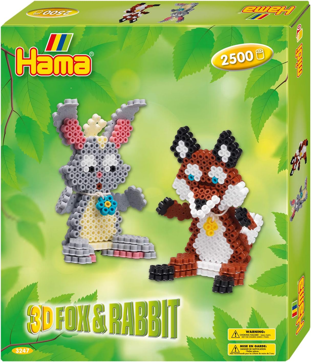 3D Bügelperlen-Bastelset