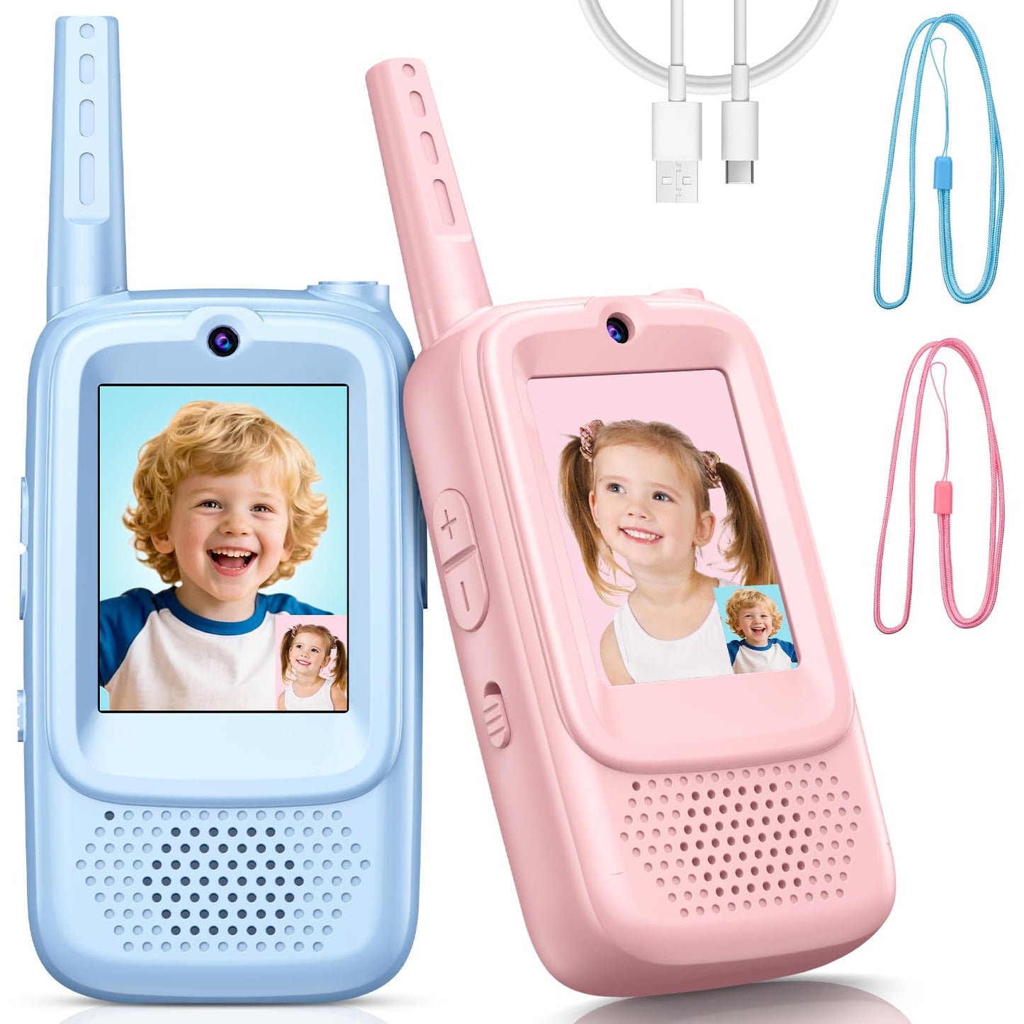 Video-Walkie-Talkie mit Stimmverzerrer
