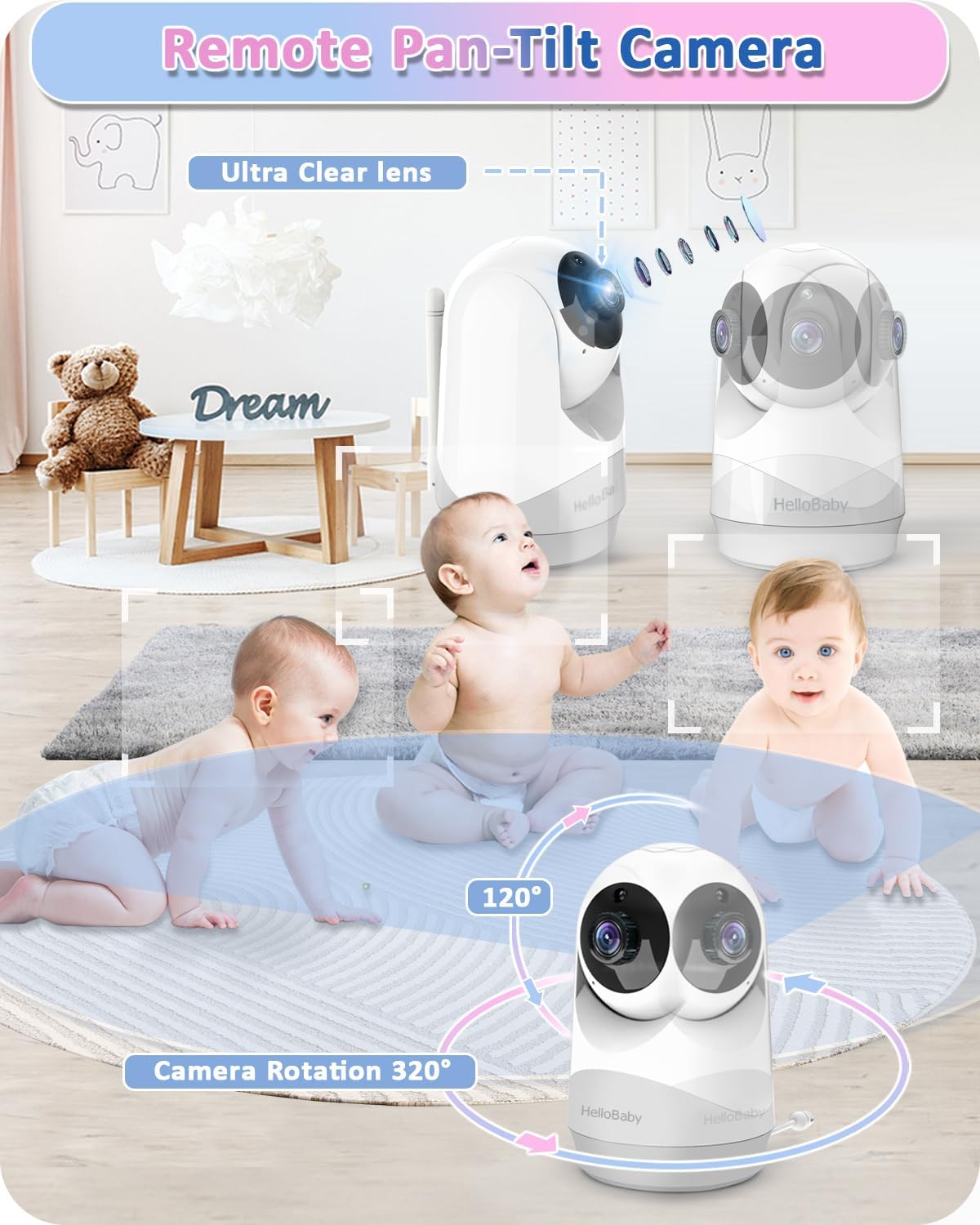 HB6240 Babyphone mit Kamera