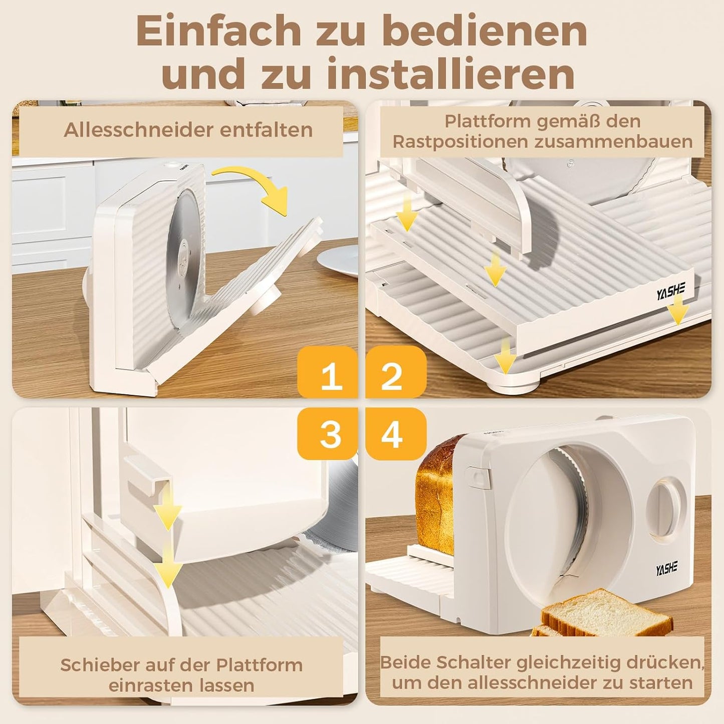 Elektrischer Allesschneider