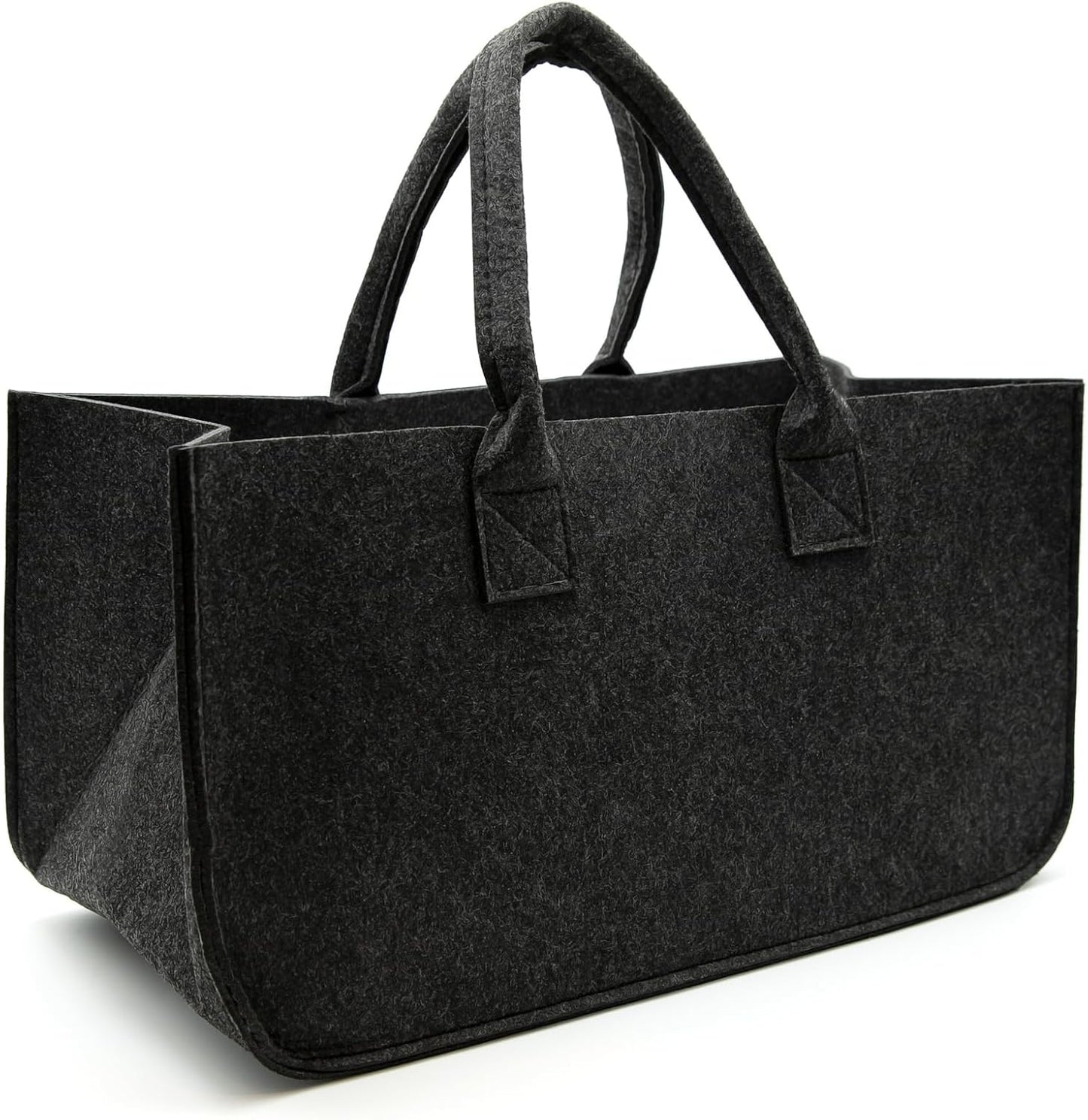 Filztasche für Kaminholz, 3 stück Anthrazit