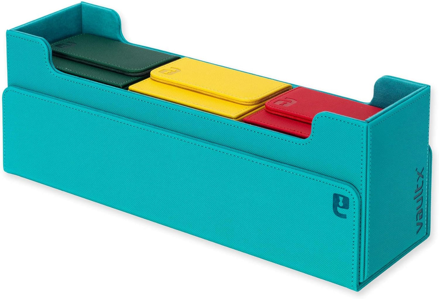 Aufbewahrungsbox für Trading Cards, mit Trennwänden, Teal