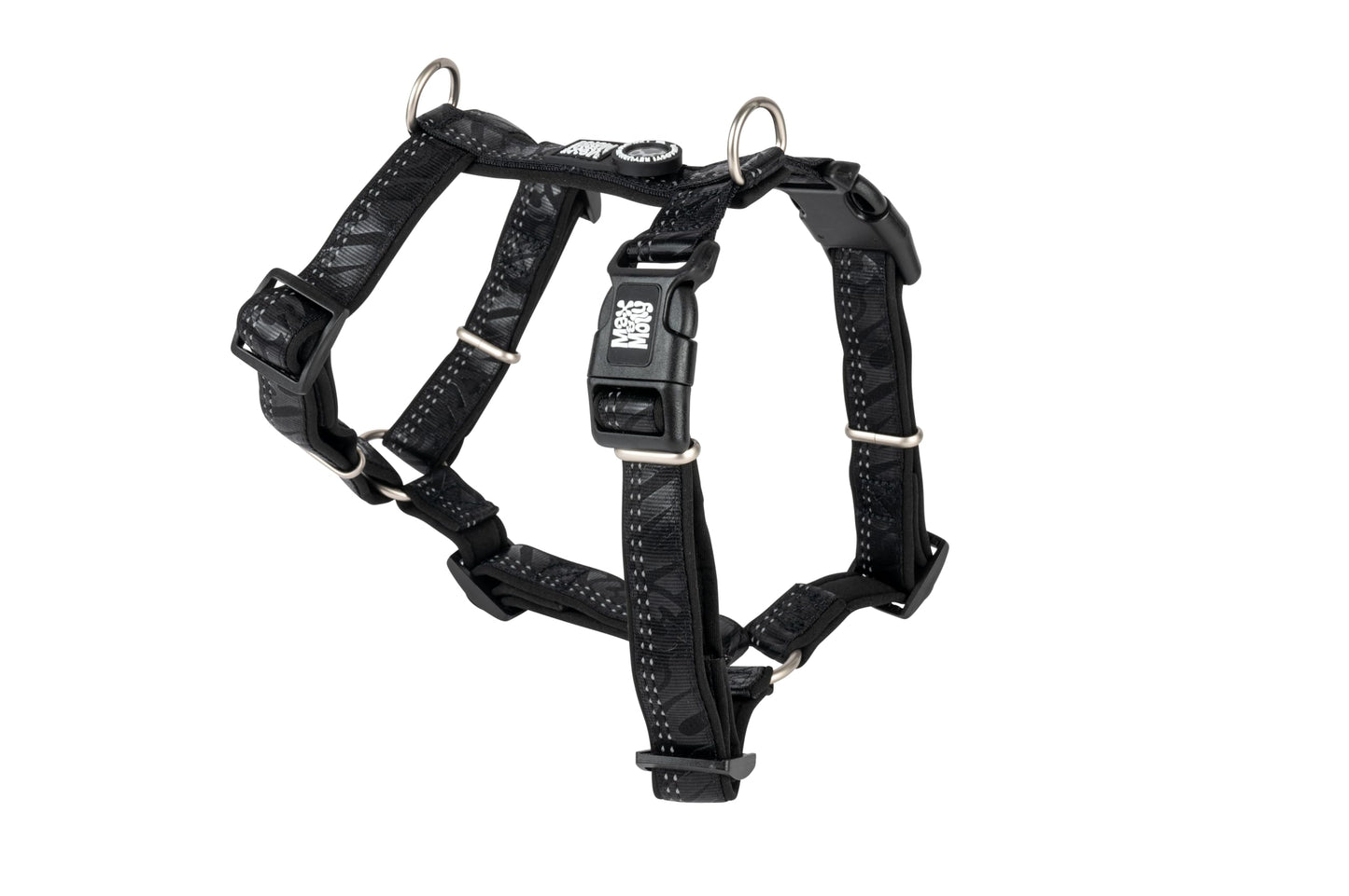 Hundegeschirr Matrix 2.0 mit Smart ID, Black S