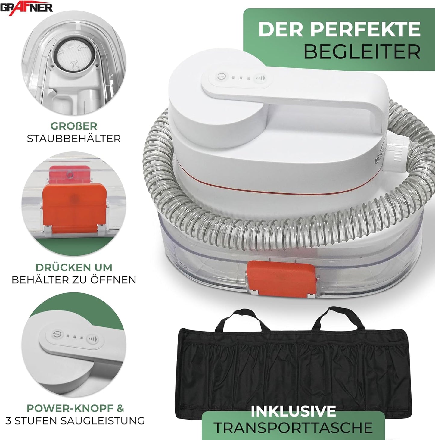 7-in-1 Hundeschermaschine mit Staubsauger und Trockner