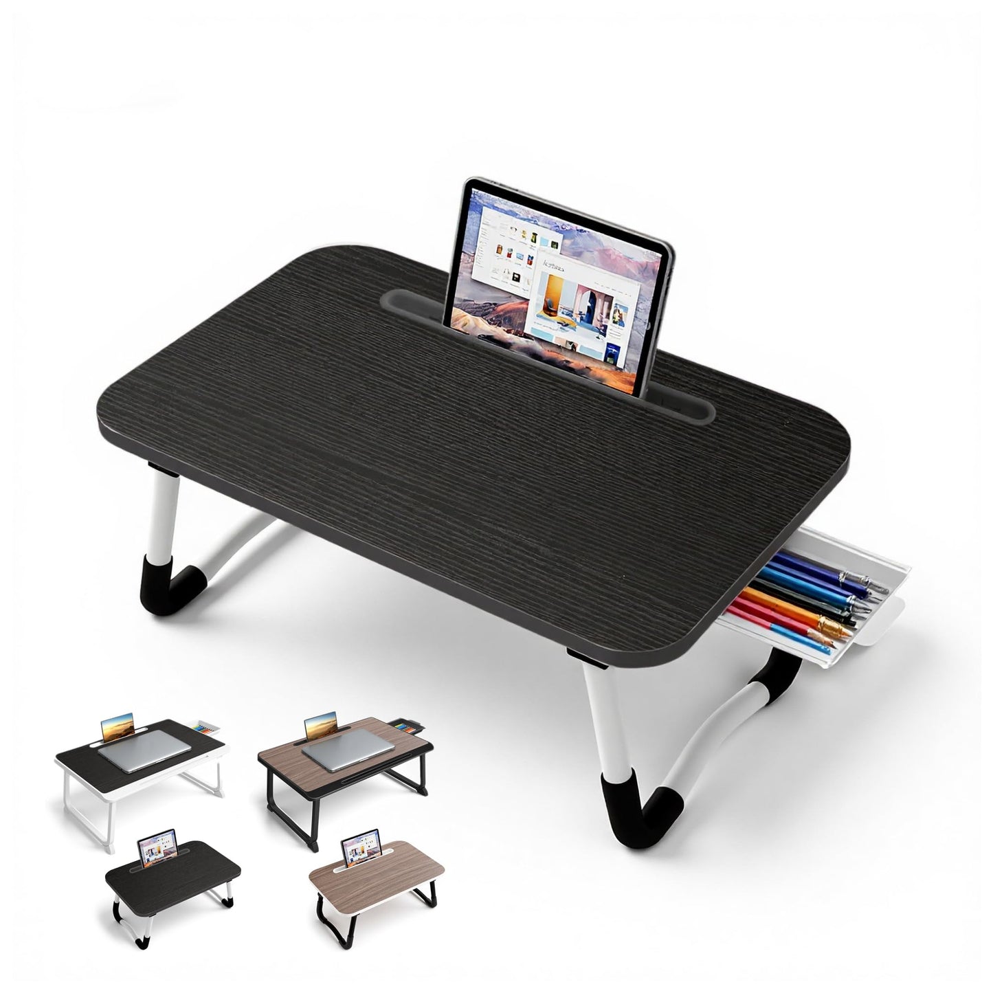 Laptoptisch, Small Black 48x30