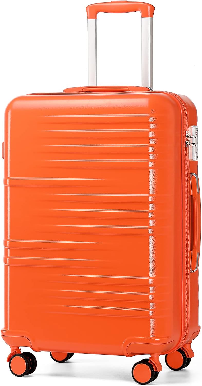 Handgepäck Koffer mit TSA-Schloss, Orange 24"-M