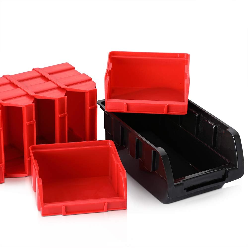Wandregal, Stapelboxen 32 tlg.