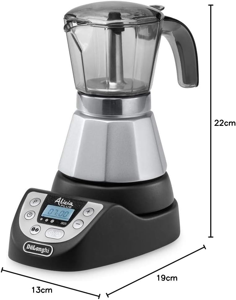 Elektrische Moka-Kaffeemaschine, Single 4 Tassen + Gerstenfunktion