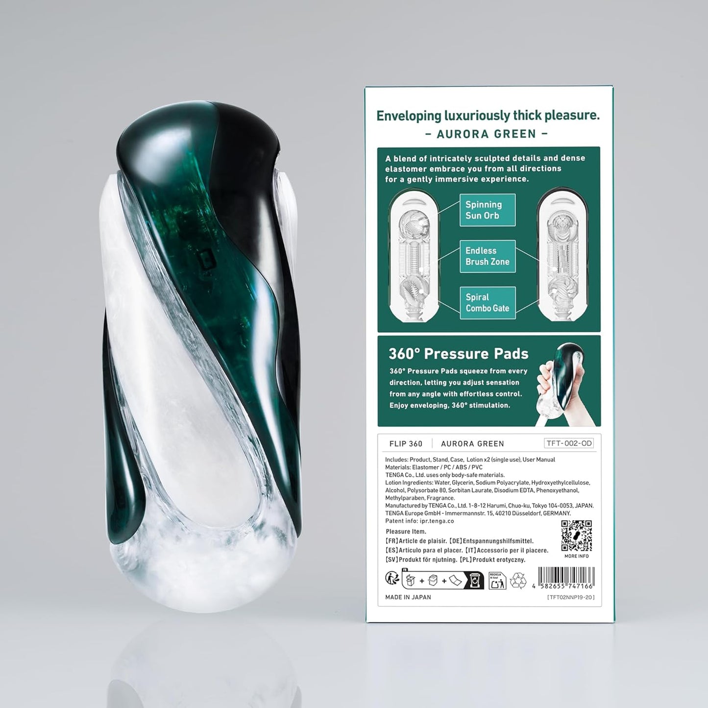Flip 360, Aurora Green