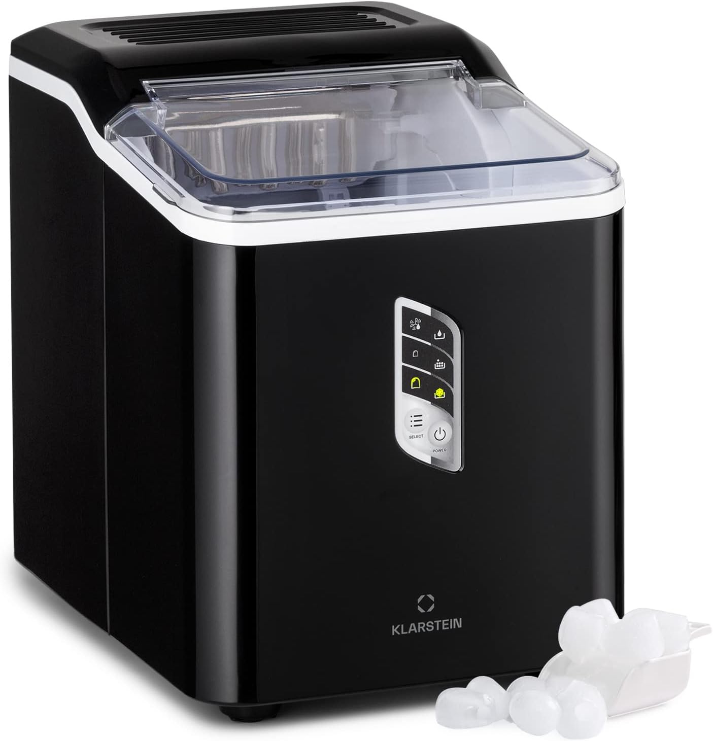 Eiswürfelmaschine, Schwarz