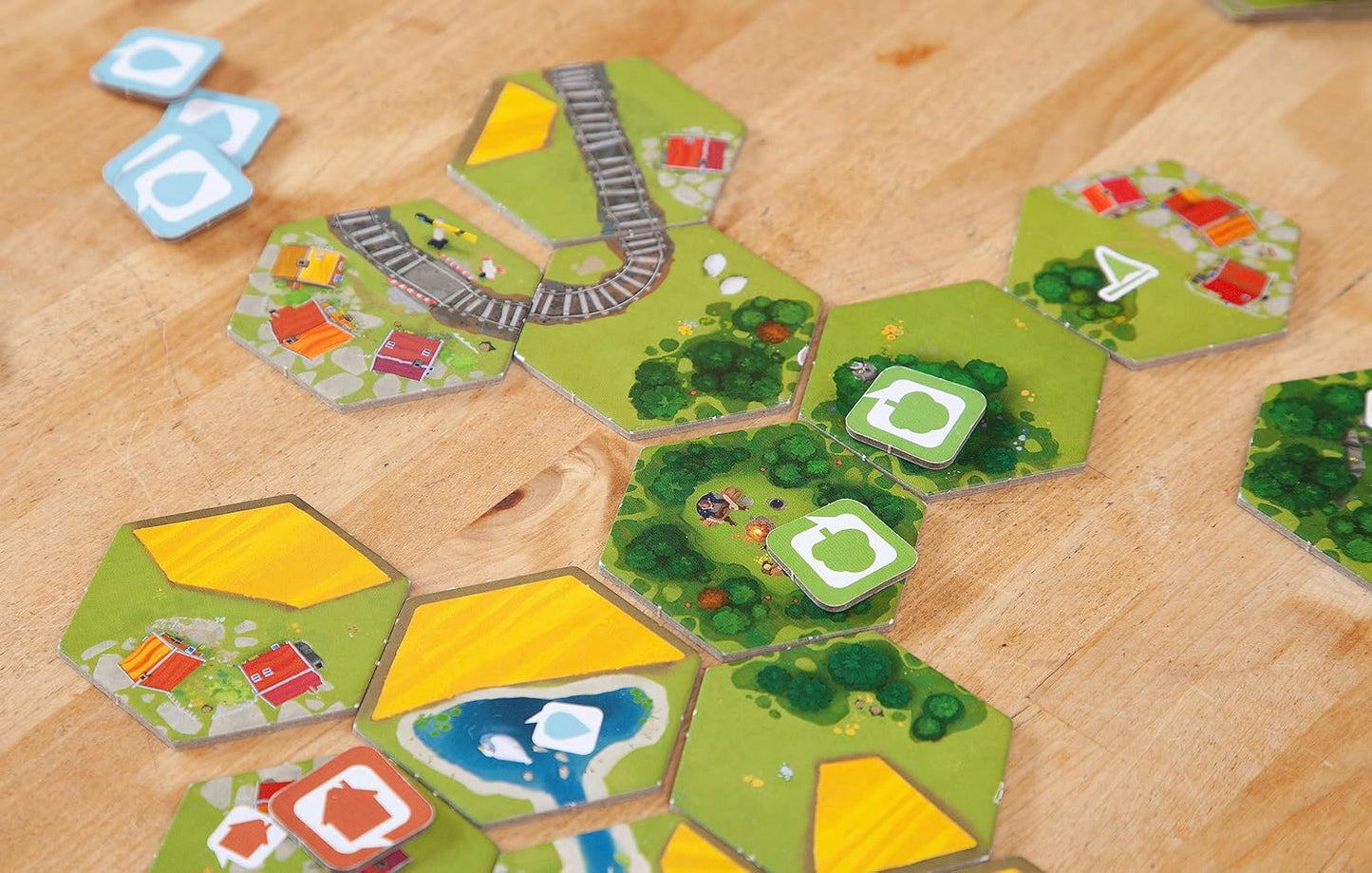 Dorfromantik Brettspiel, Pegasus Spiele 51240G Single