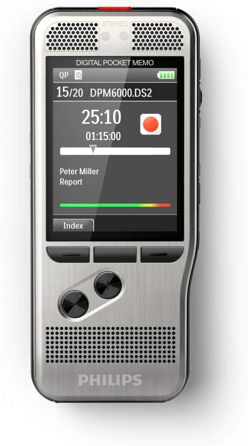 Digitales Diktiergerät DPM6000, neue Software Version 05/17