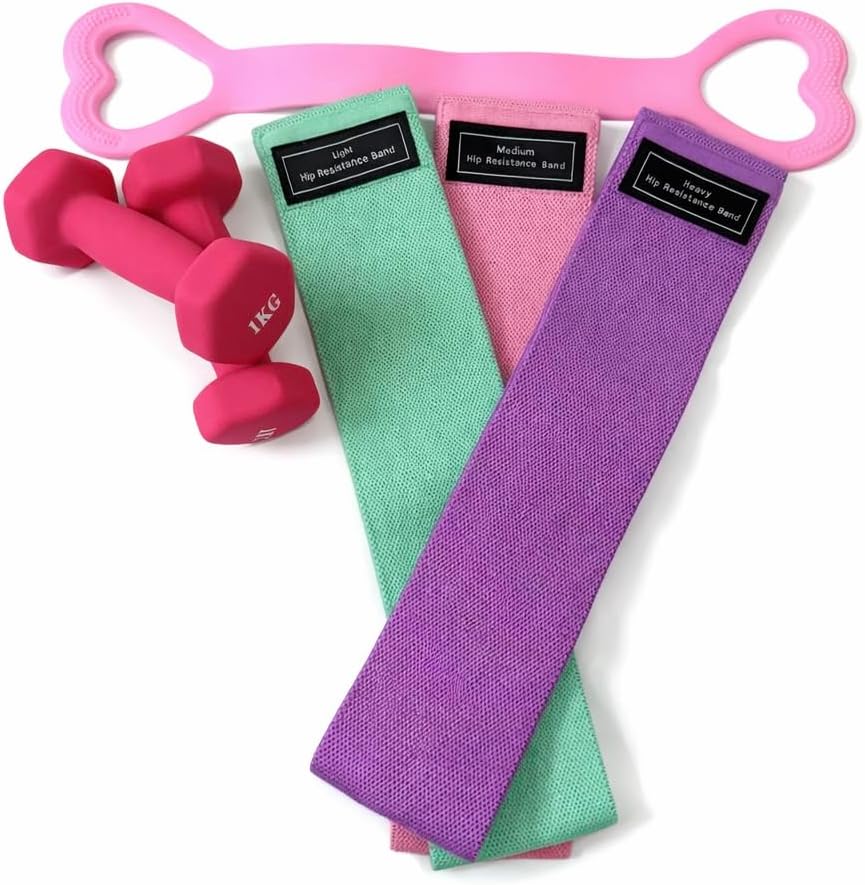 Pilates-Trainingsset, Pink