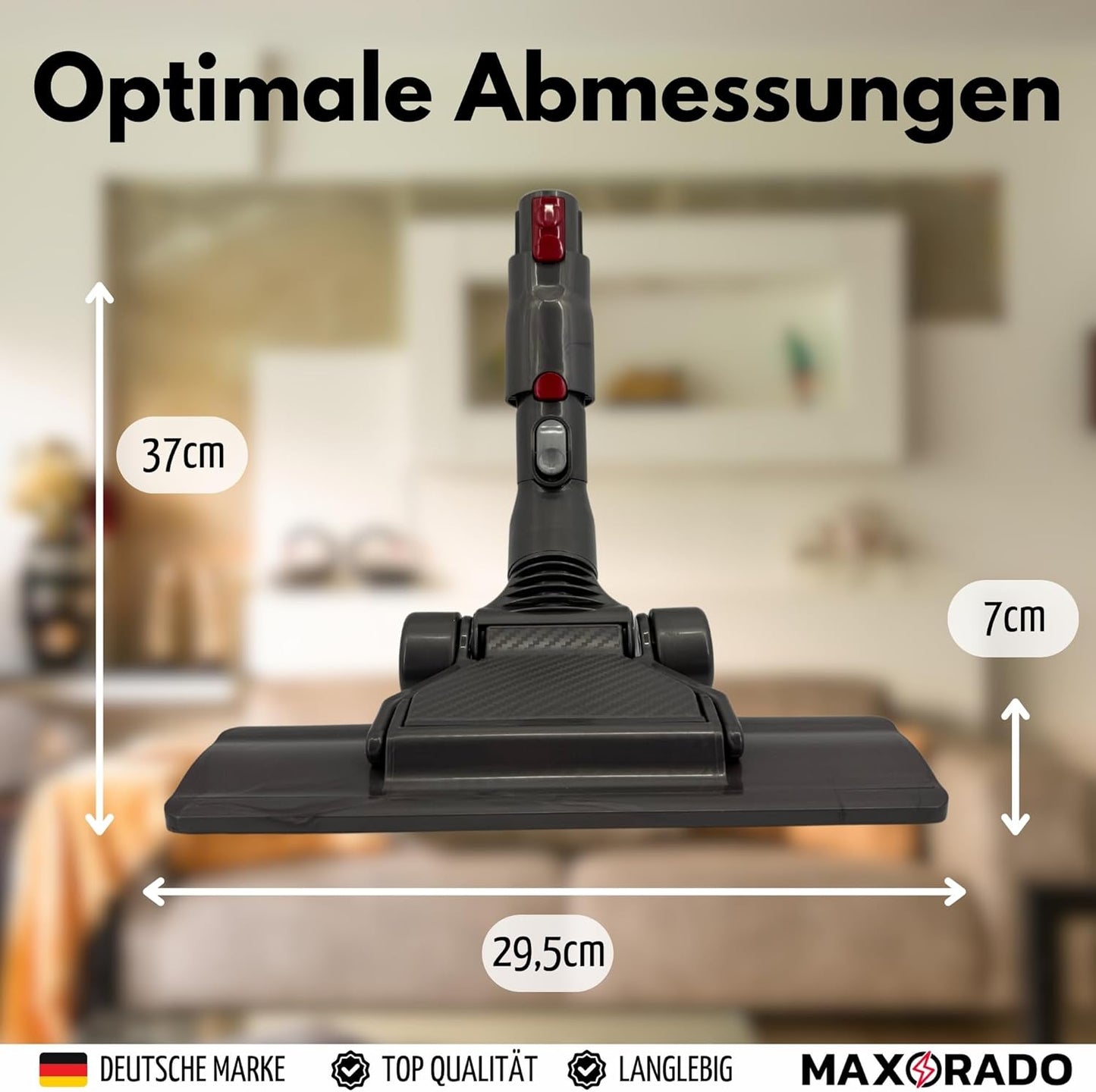 Flachdüse für Dyson V12 & V10 Slim Staubsauger
