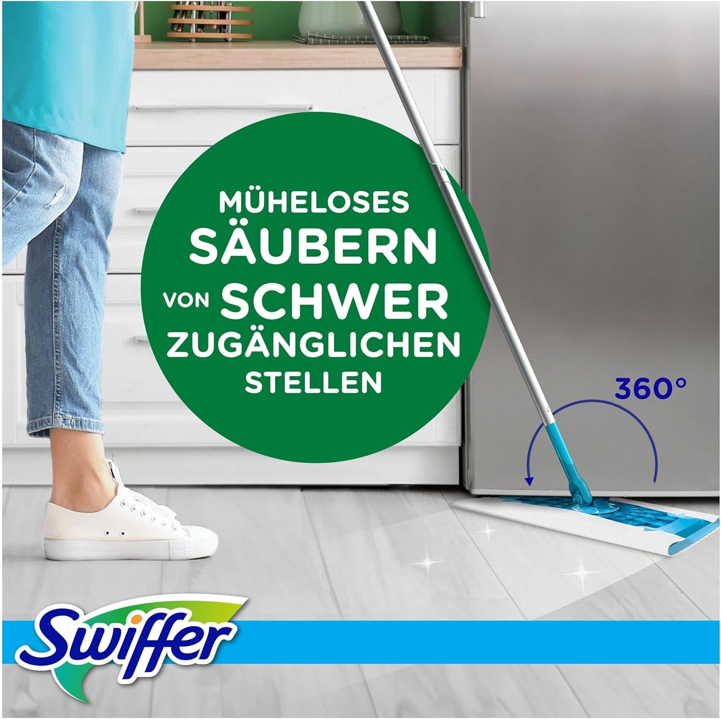 Bodenwischer Nachfüllpackung (60 feuchte Tücher), 60 Tücher (3x20)
