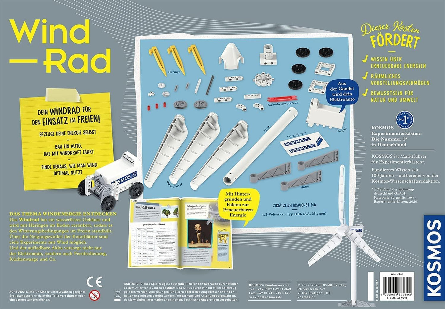 Wind-Rad, Vorgänger-Modell