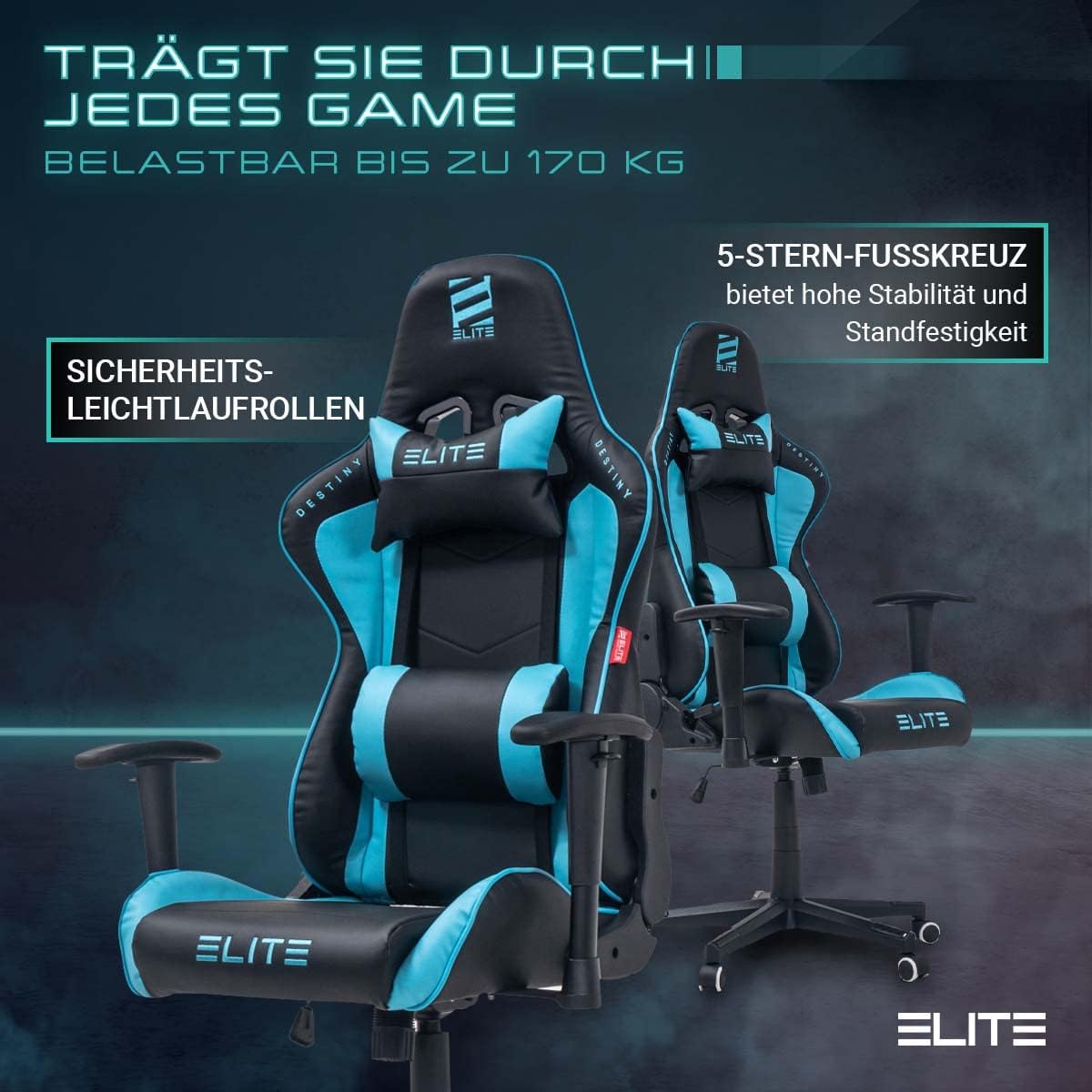MG200 Destiny, Schwarz/Blau