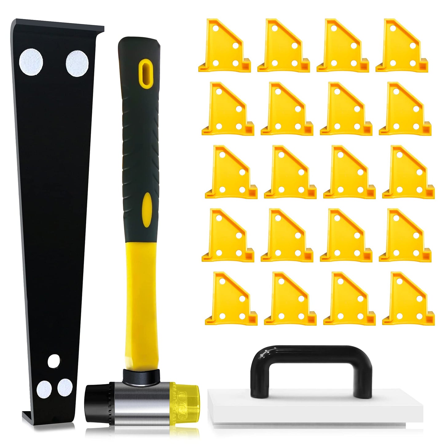 Laminat-Installationsset mit Klopfblock & Abstandhalter