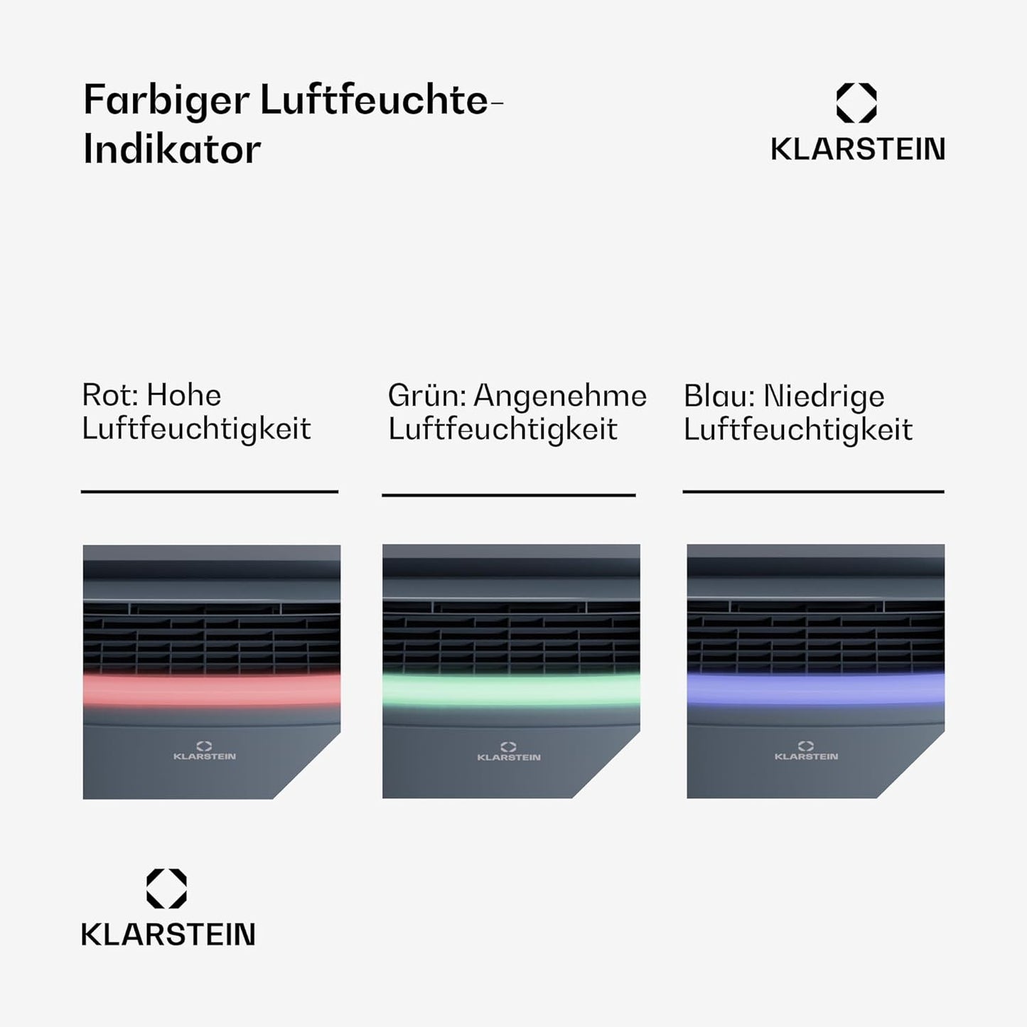 Luftentfeuchter, 50 L Anthrazit