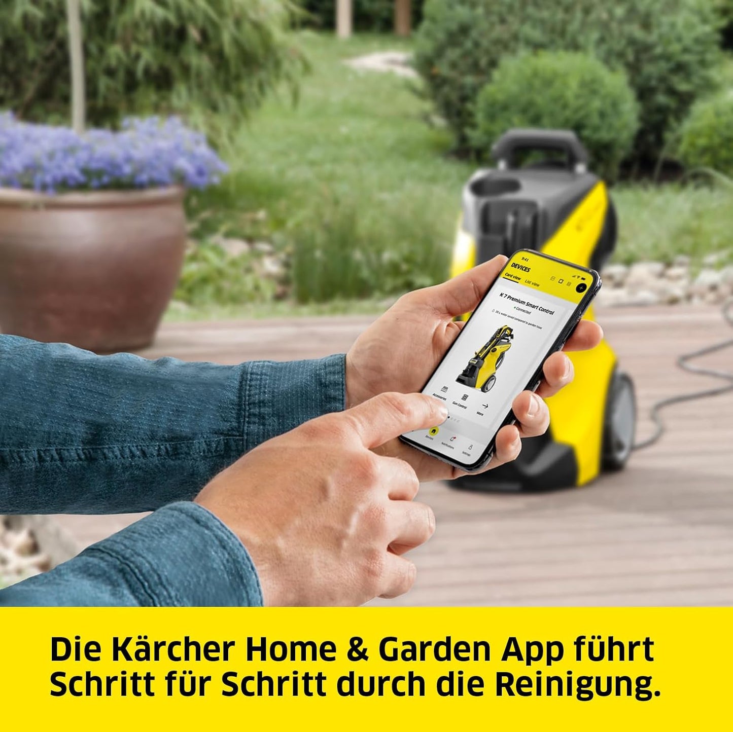 Hochdruckreiniger K 5 Power Control Home Set, Power mit Flächenreinigerset