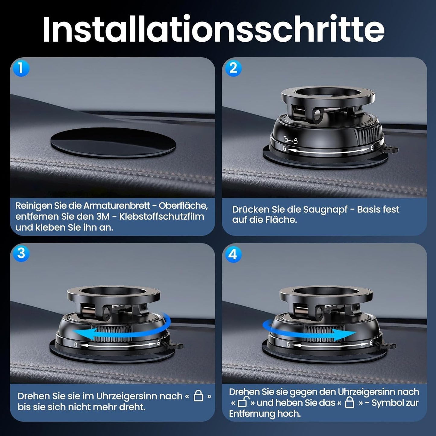 Magnetische Auto-Handyhalterung