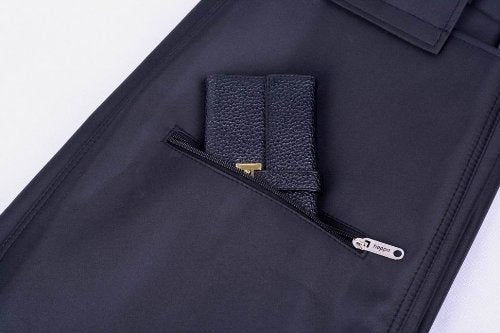 Leichter Einkaufstrolley mit strapazierfähigen Rädern, Schwarz / Tageslicht