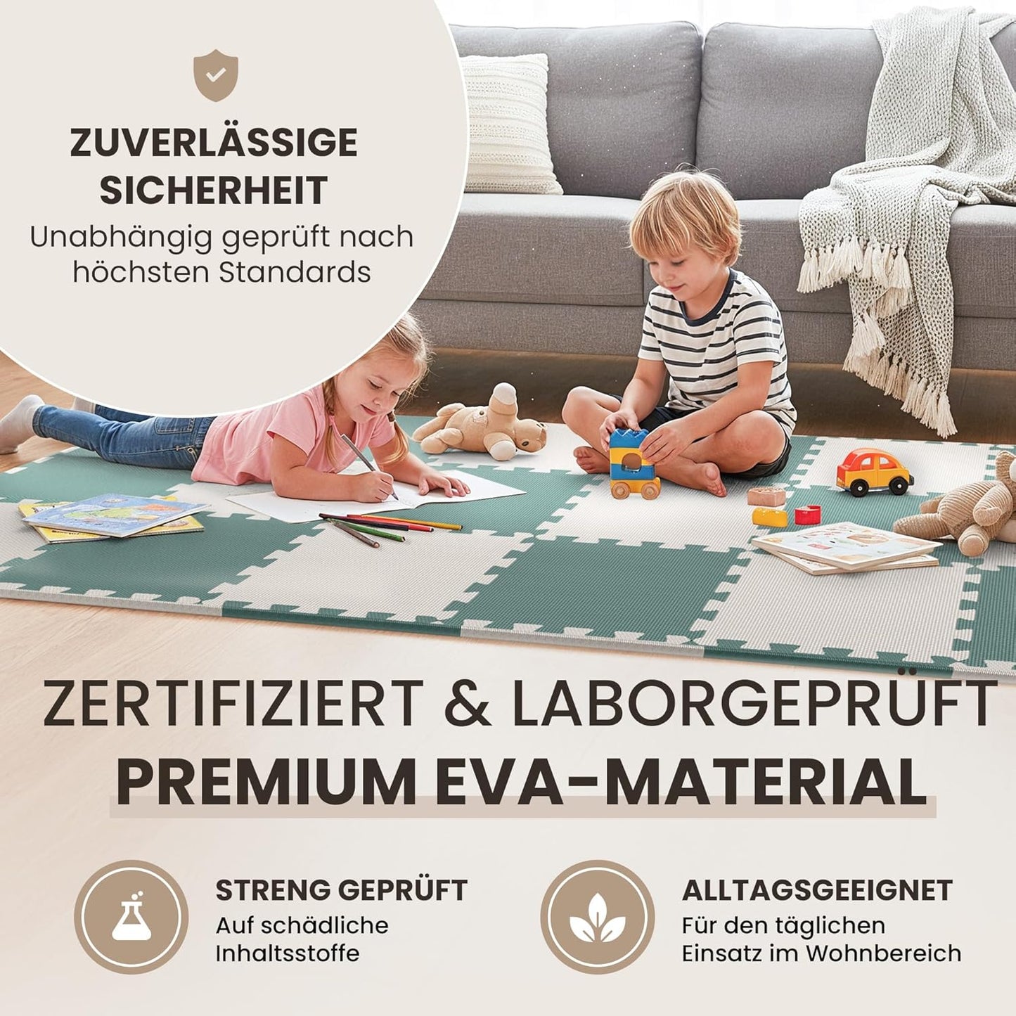 Bodenschutzmatten-Set, 18 Stück