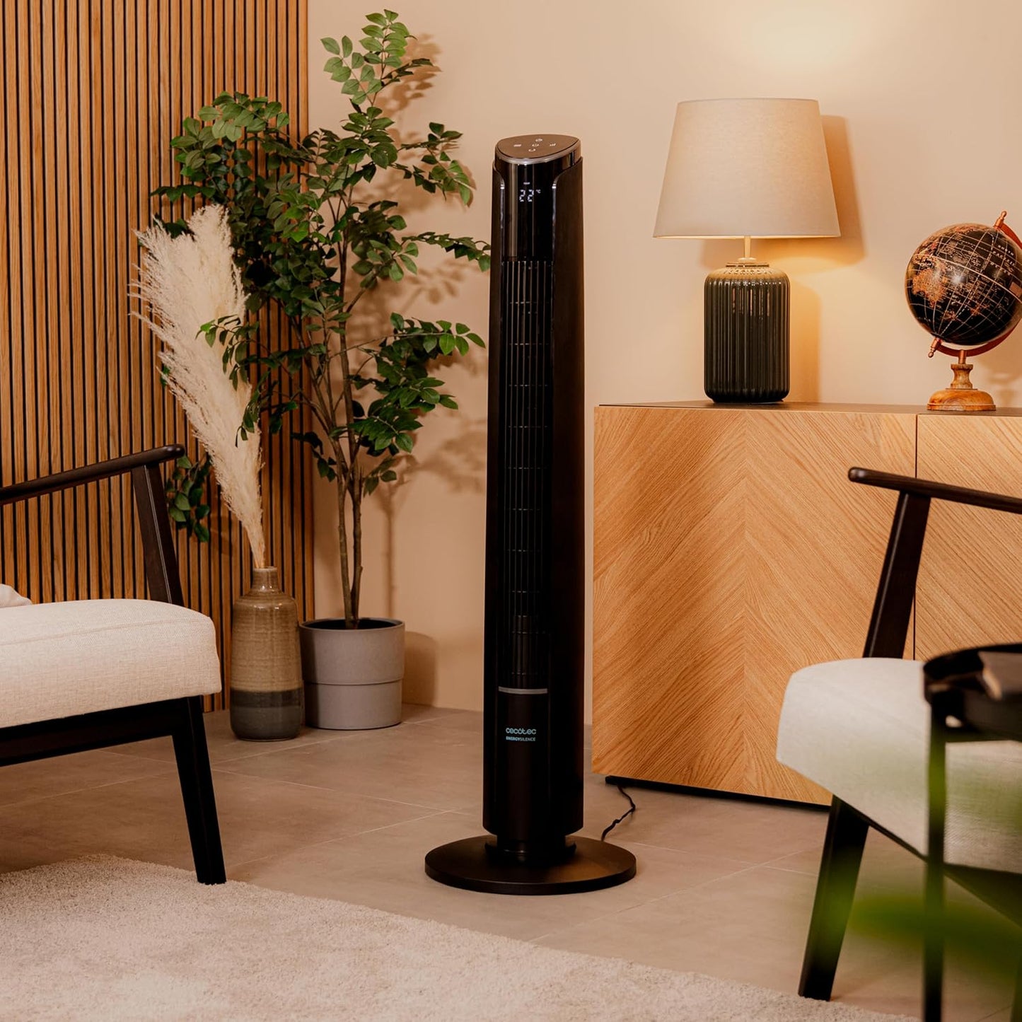 Turmventilator Energy Silence 9250 Skyline Smart Tilt, Höhe 42" ; Schwarz