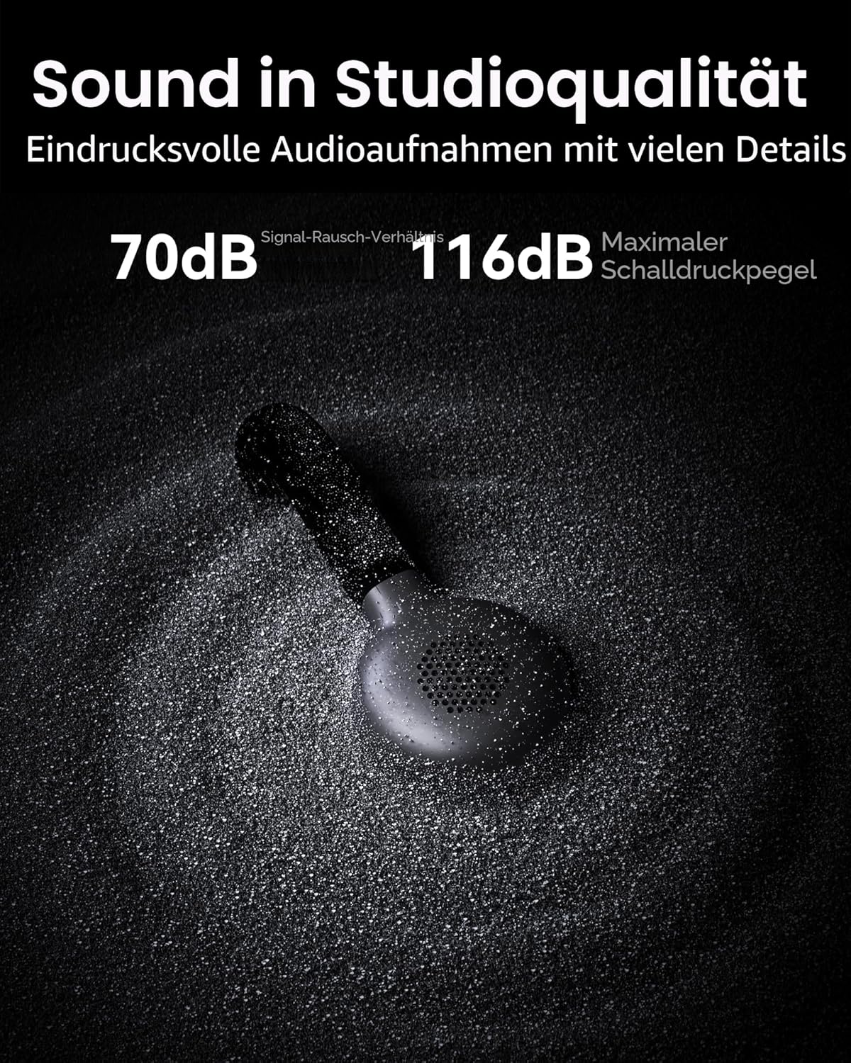 Lavaliermikrofon Lark M2S Ultimate Combo, Lark M2S (2TX+3RX+Ladegerät) Schwarz