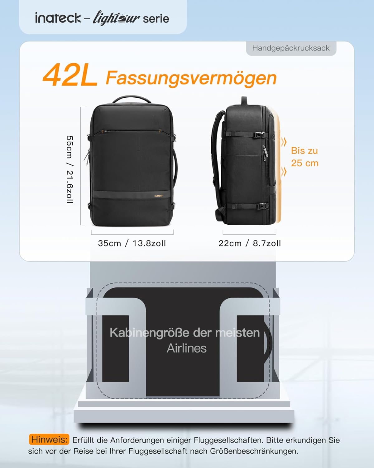 Reiserucksack (42L), 42L