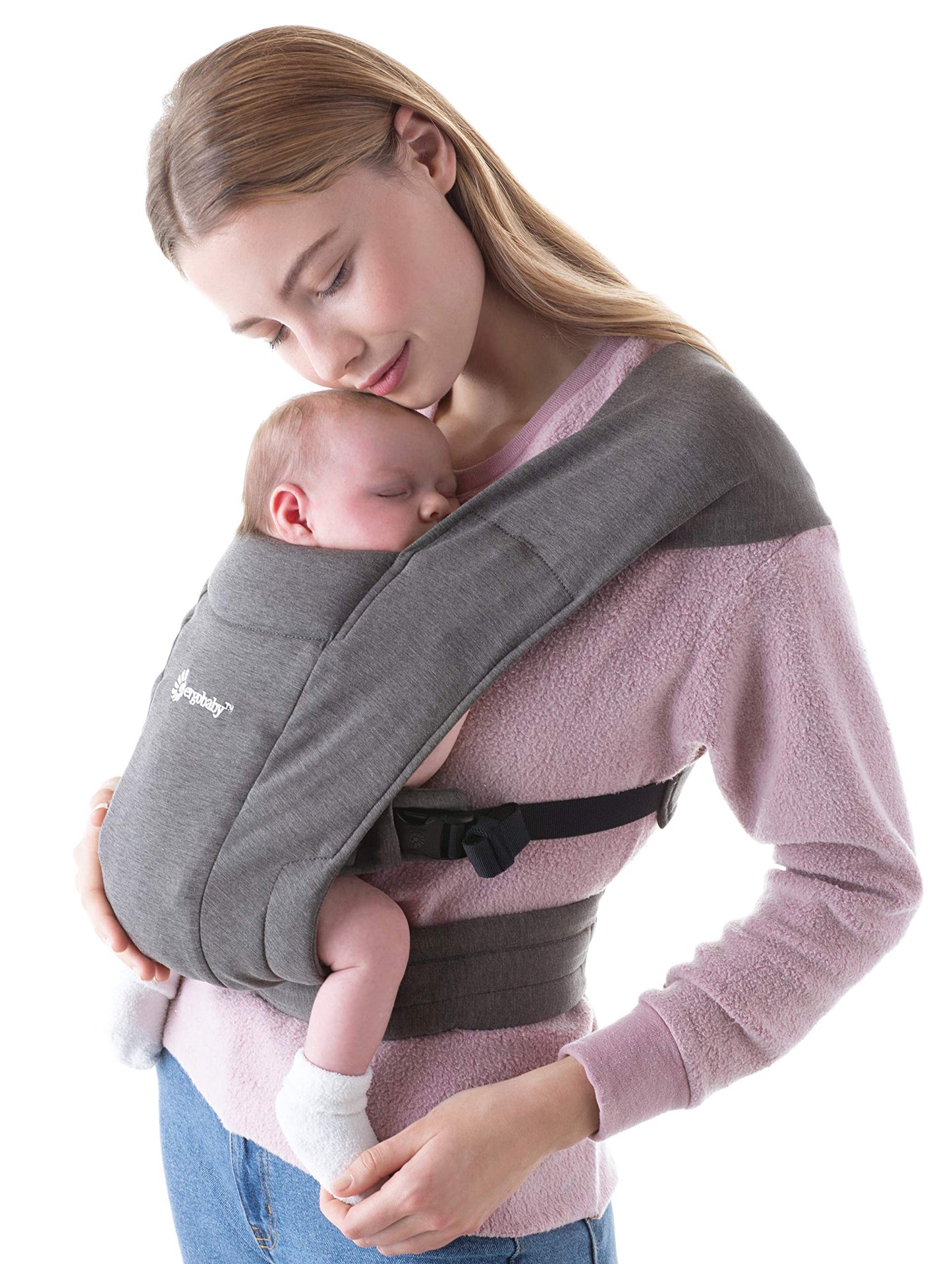 Embrace Neugeborenentrage, Heather Grey Soft Knit
