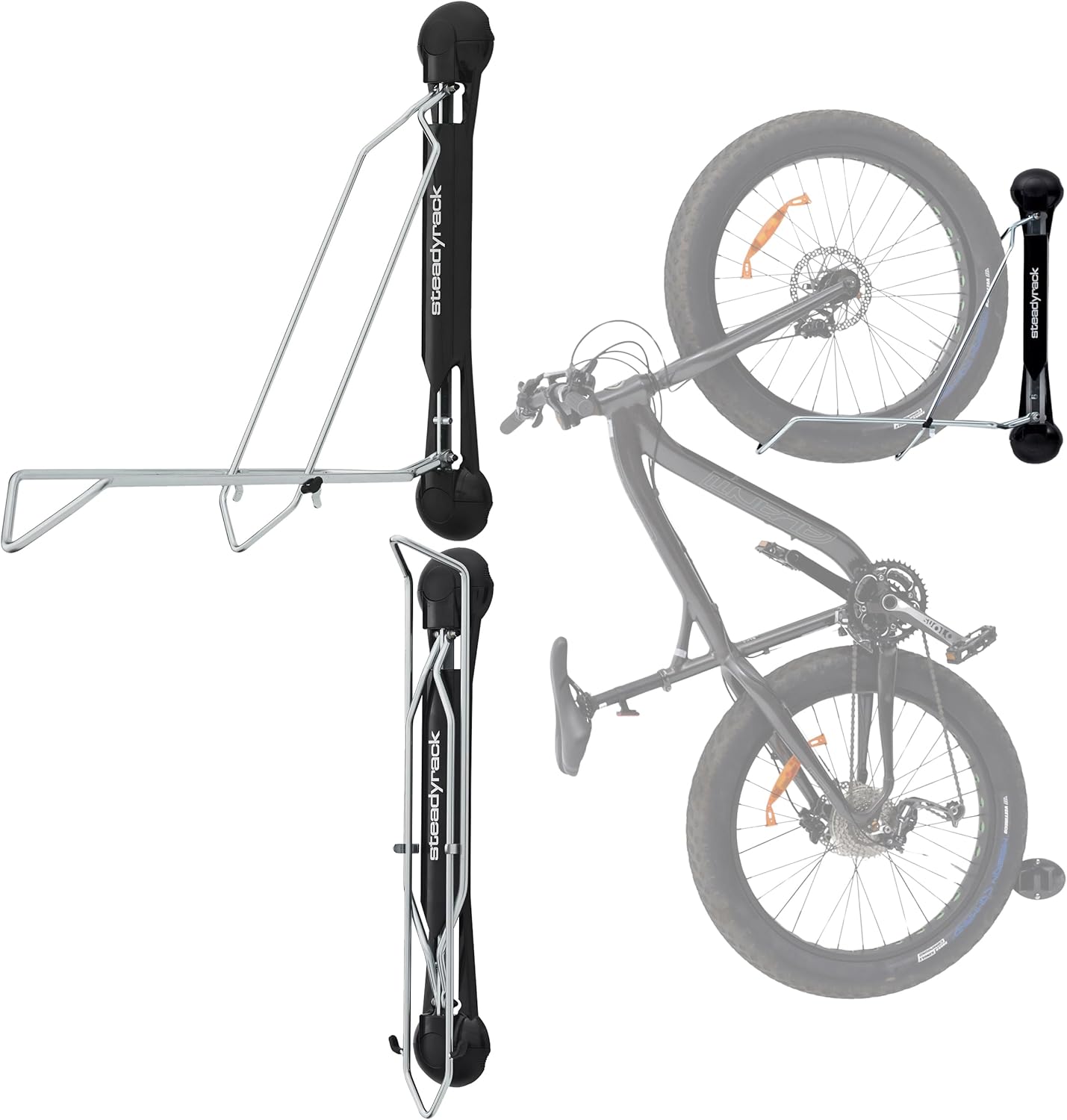 Fat Rack - Velo Wandhalterung, Fat Rack - Verchromt