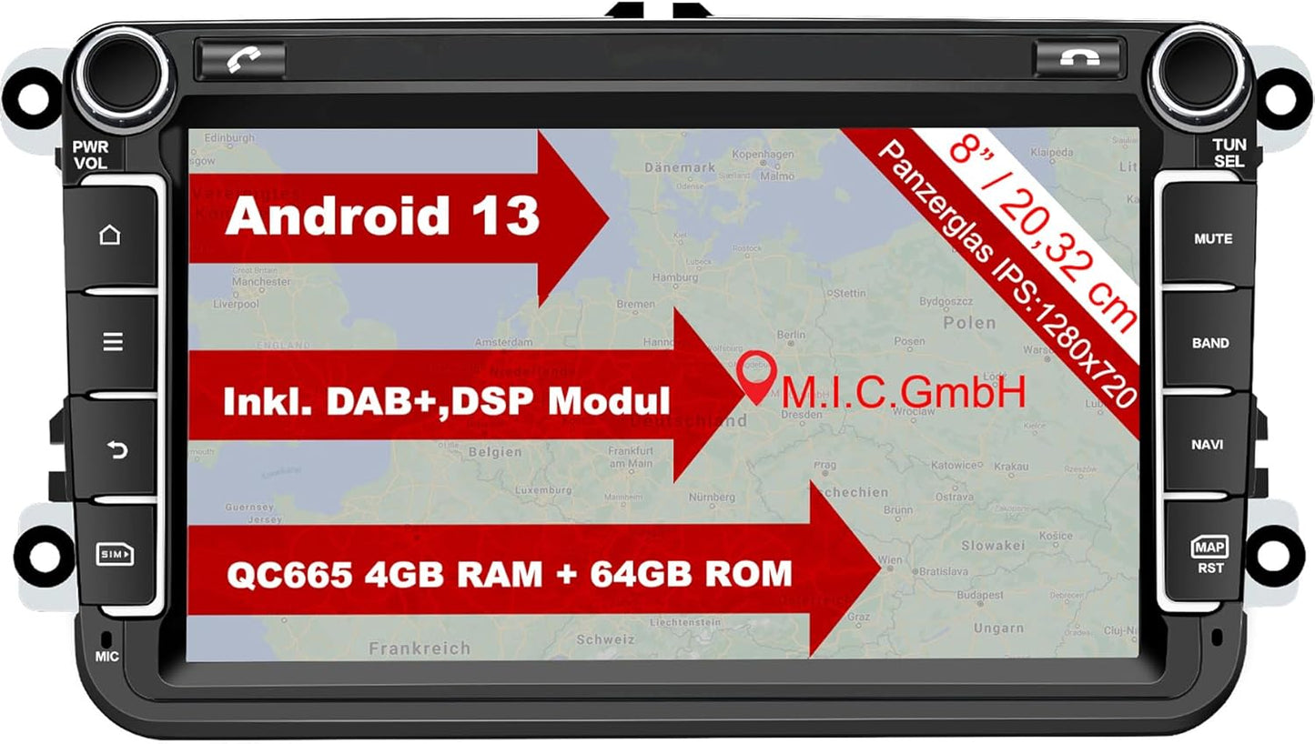 AV8V7 Android 13 Autoradio, AV8V7