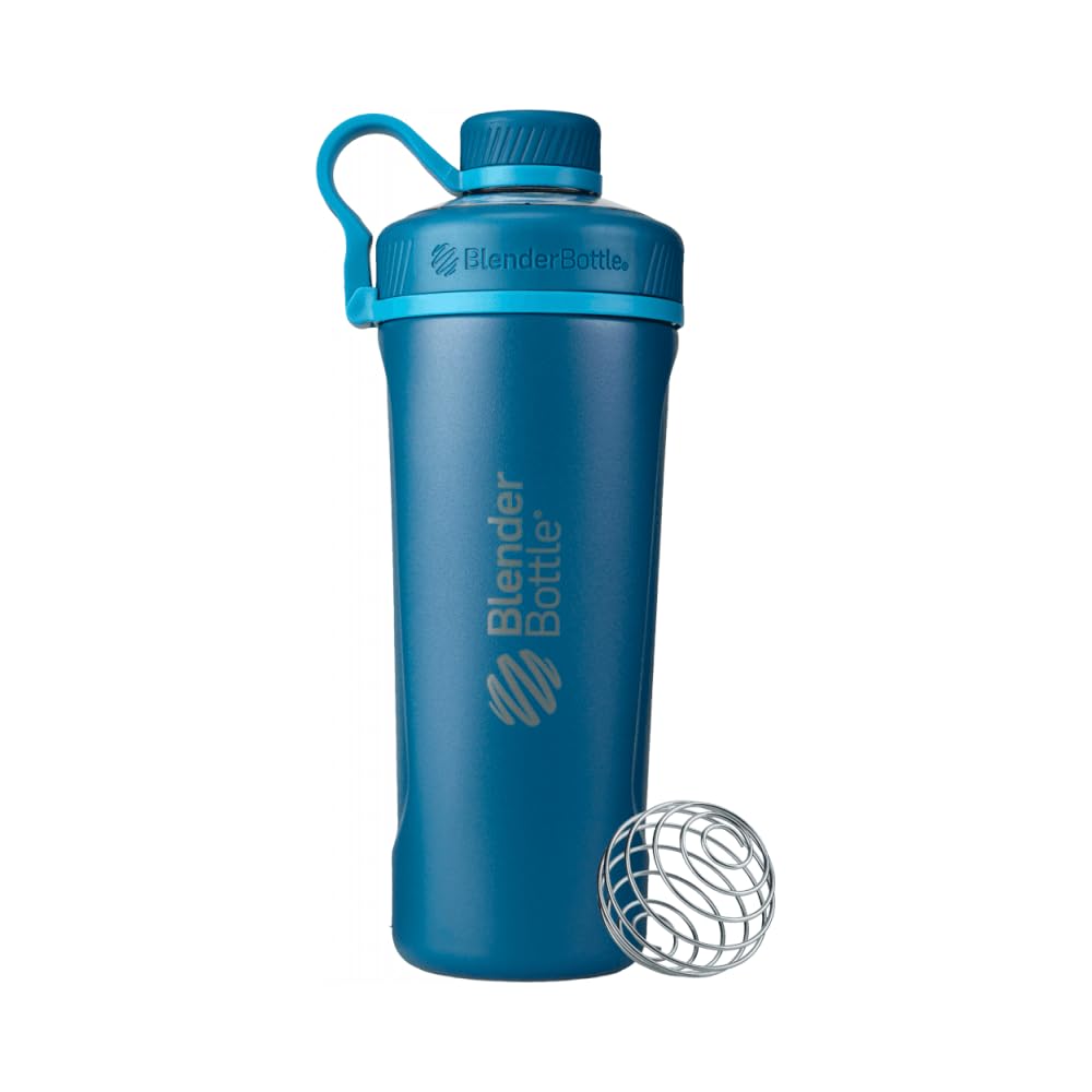 Thermoflasche mit BlenderBall, Edelstahl - 770 ml Ocean Blue